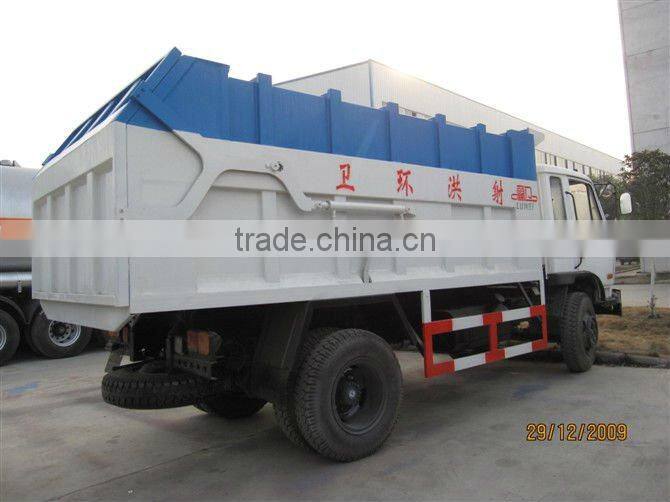 docking garbage truck