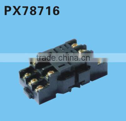HEIGHT Hot Sale PX78716 Relay Socket / 11pin Relay Socket/General relay socket with High Quality Factory Price