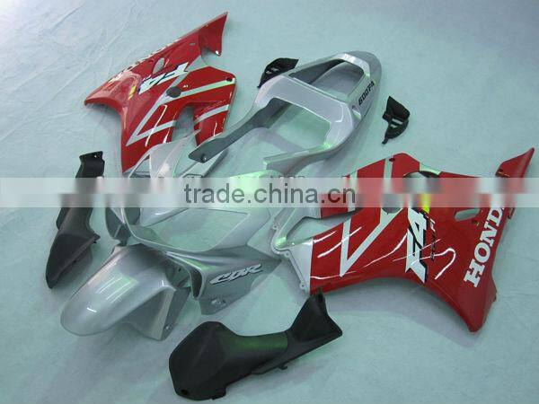 For Honda CBR600F4I CBR600 F4I 2001-2003 2002 Red Silver Fairing Body Work