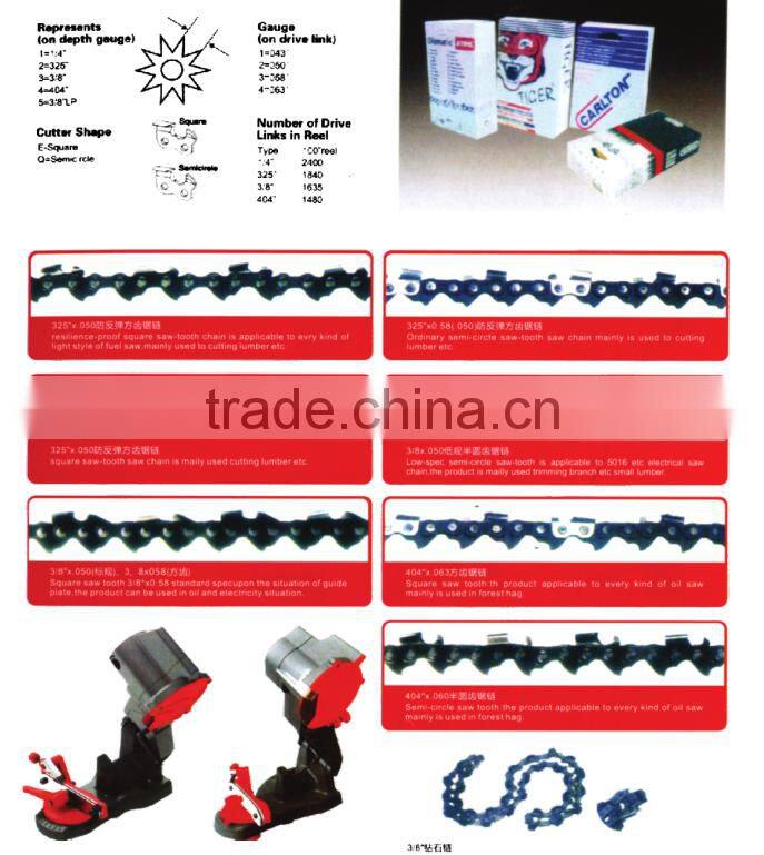 Saw chain ,Chain , Chain Saw Spare Parts