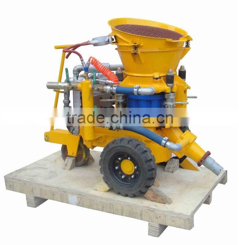 Air Motor Drive Dry Mix Mini Concrete Spraying Machine