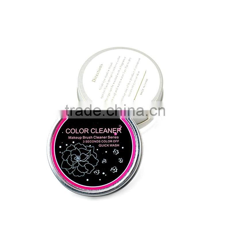 color change Makeup Brush Cleaner to Clean color
