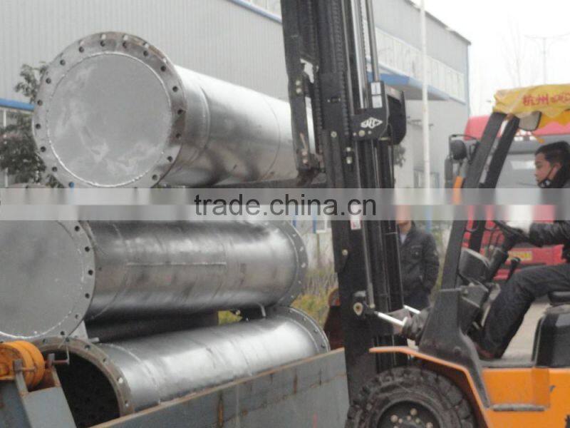 15 tons waste tire recycling pyrolysis system without polluted emission
