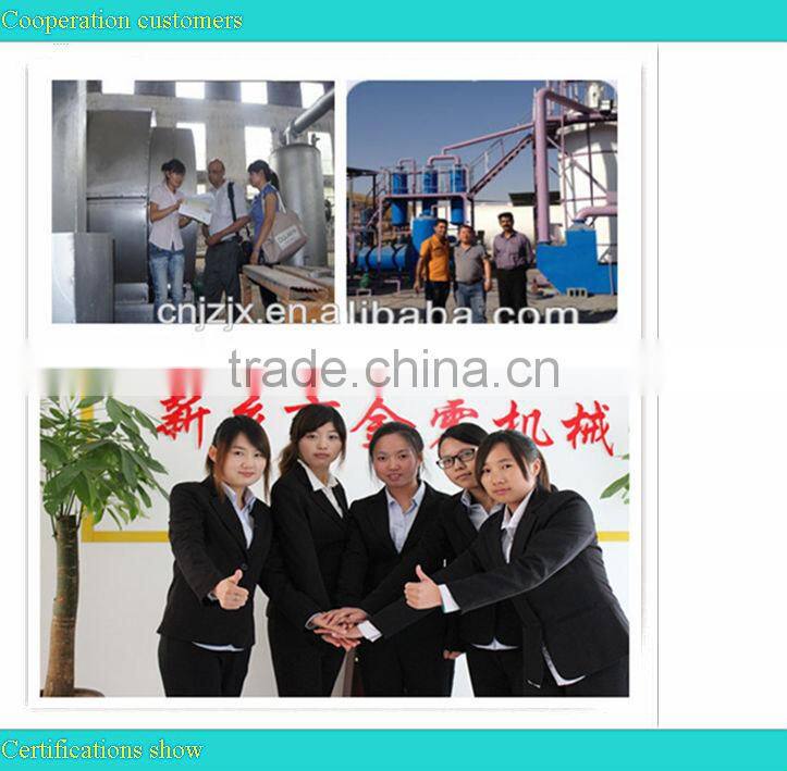 Used Tire Pyrolysis Machinery To Oil Refining from Tyre Waste/mazut refining