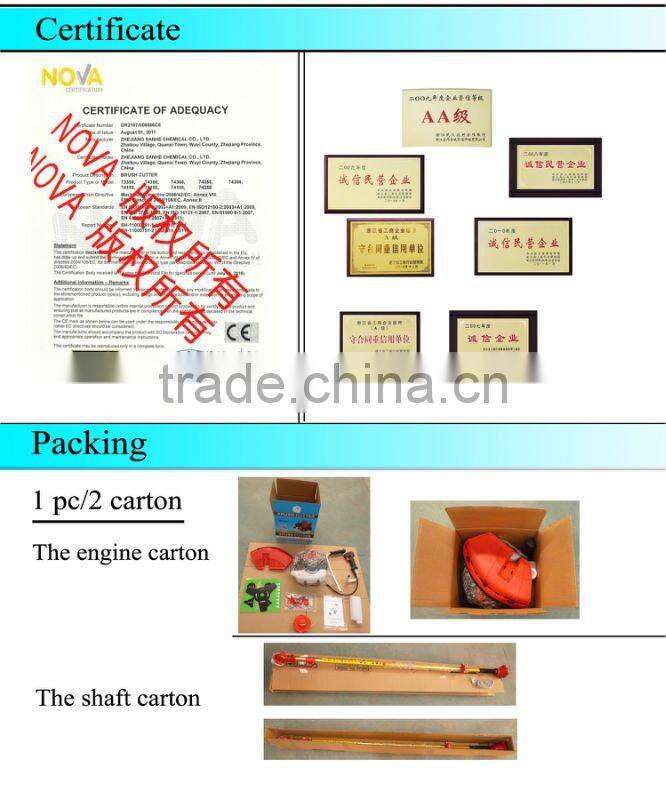 52cc multi-function 4 in 1 Grass cutter