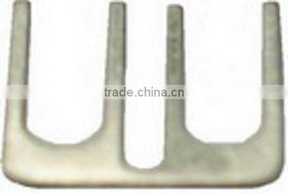 BJ-080A02 2 Pole Pitch 8mm Brass Terminal Block Power Cap Jumper