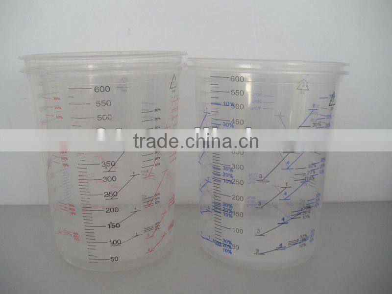 disposable paint mixing cup