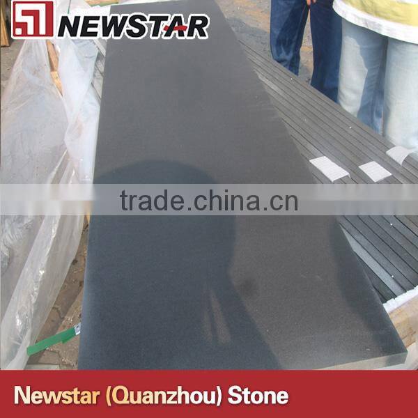 polish black basalt stone tile