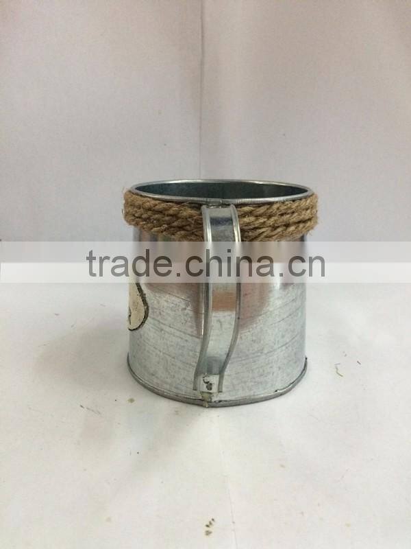 cheap unique promotional galvanized indoor decorative metal custom watering can for sale