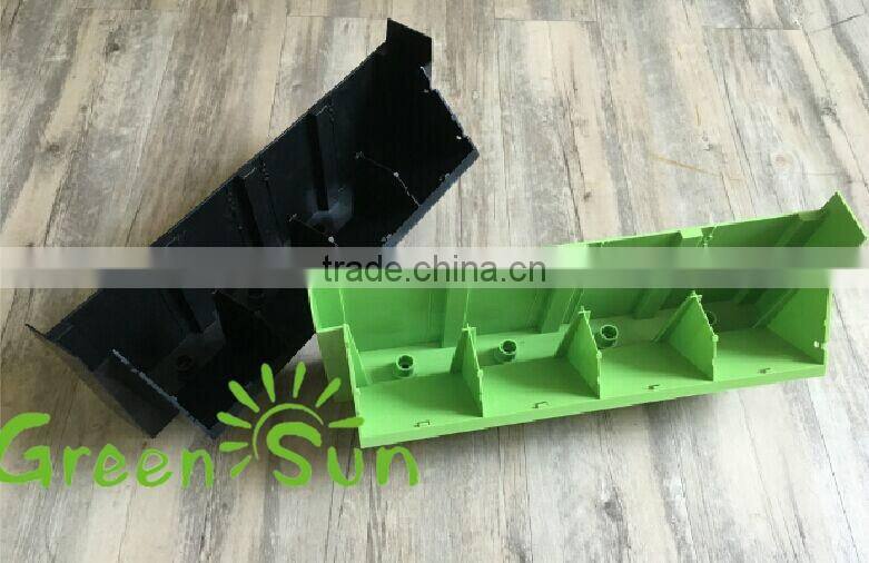 GreenSun 2016 hot sale green wall planter,living wall planter,vertical green wall garden planter,planter pots