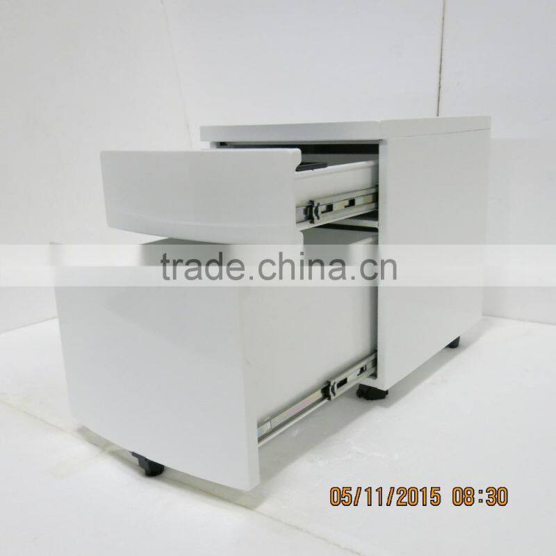 2015 newly updated steel metal mobile pedestal file cabinet