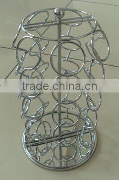 Hangzhou New Hot Metal Mesh 35K- Cup Capacity Coffee Cup Pod Holder Tea Cup Capsule Metal Holder