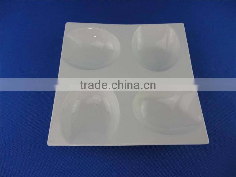 divided dinner plates