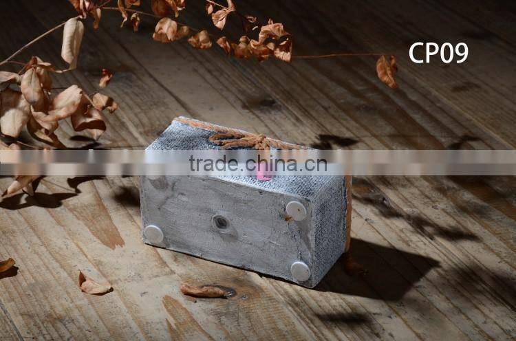 Factory wholesale cement decorative garden plant pots indoor