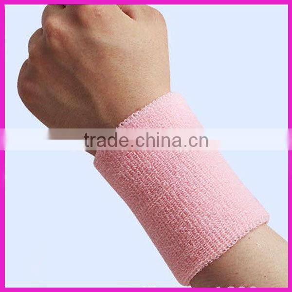 cheap custom fabric wristband cotton sweat wristbands