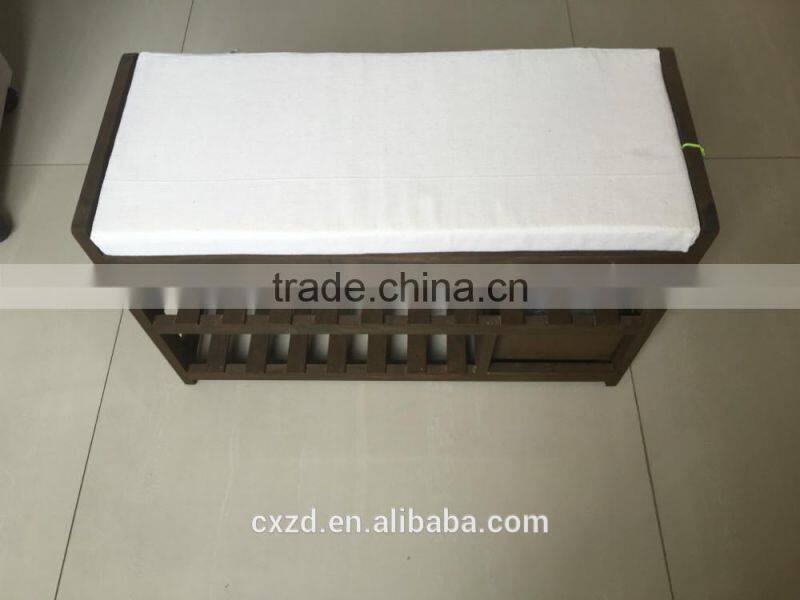Double stool shoe rack