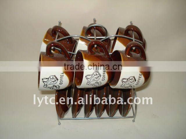 porcelain tea cup set tableware