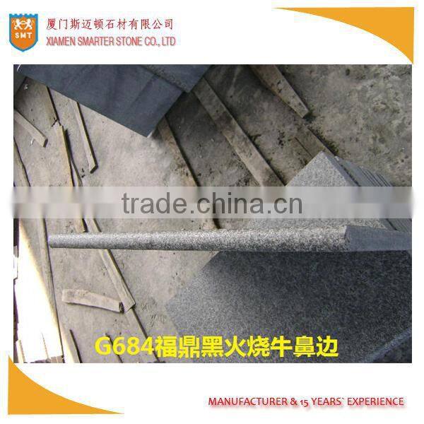 Black star g684 50x50 outdoor bush hammered finished