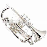 Bb key piston valve gold lacquer baritone