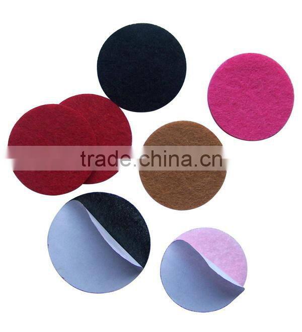 hot eco friendly new products promotional gift wholesale ornaments fabric self adhesive wall sticker on alibaba express