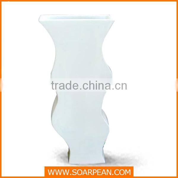 New Products Fiberglass Wedding Decoration Flower Vase