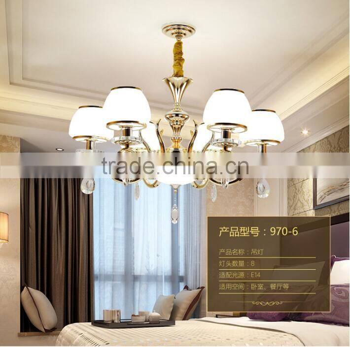 M970 Momoda decorations luxury simple Crystal modern living room bedroom lighting chandelier pendant lamp