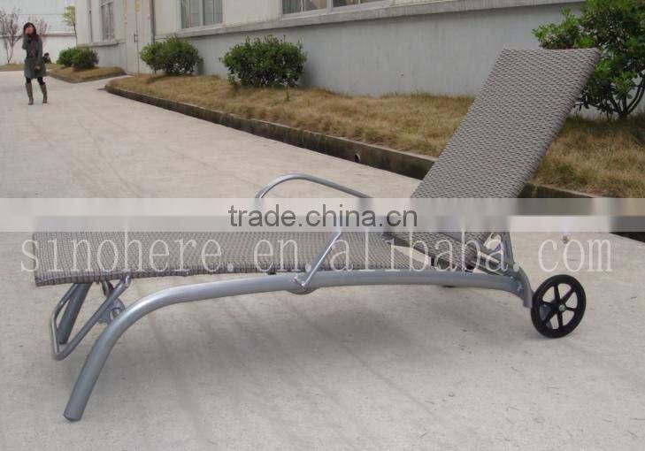 rattan lounger AK3058