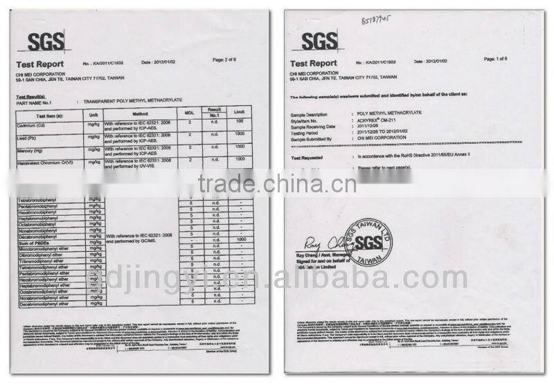 2016 hot sale three acrylic reindeer and sleigh Christmas decoration