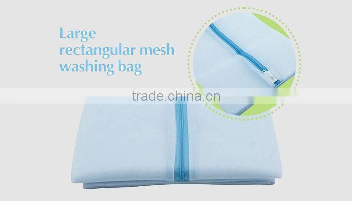 Premium laundry washing bags with zipper for folding wash mesh bag