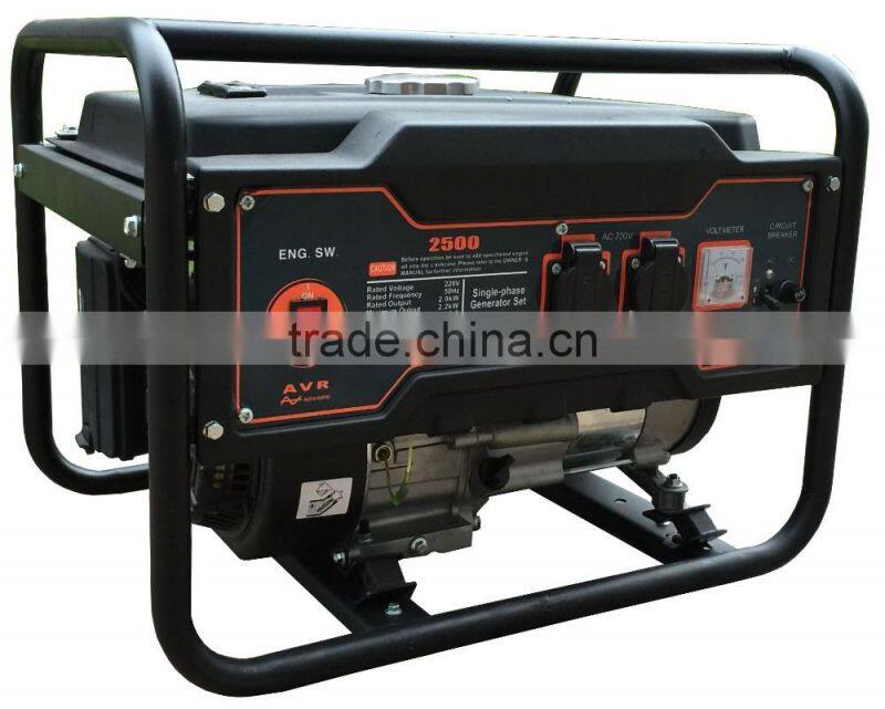 4 stroke gasoline engine 196cc capacity power gasoline generator 168f 1