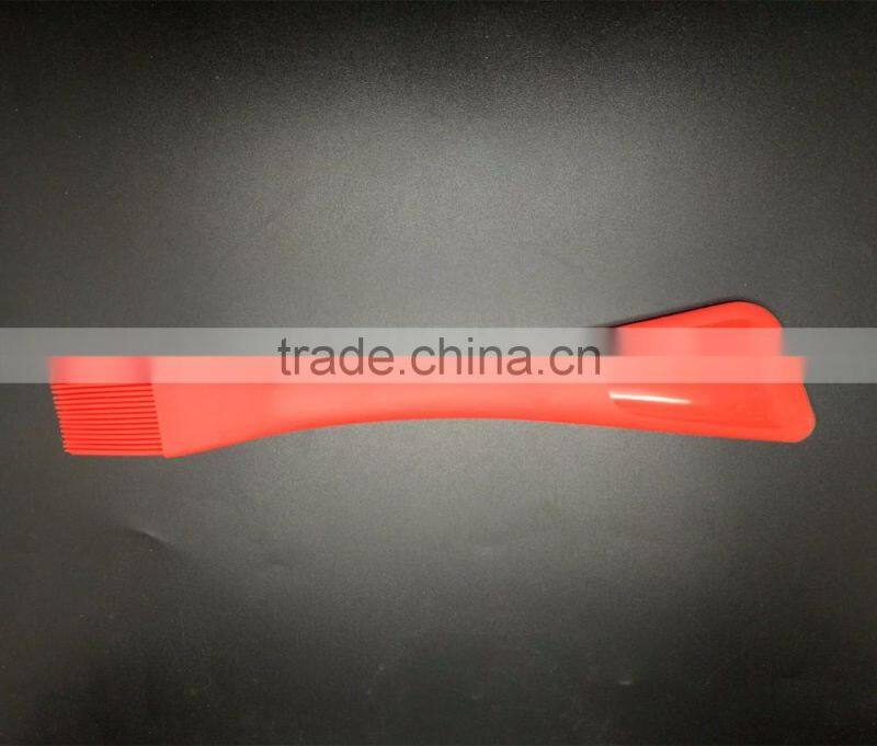 Double function Dual-slided silicone spatula with baking brush