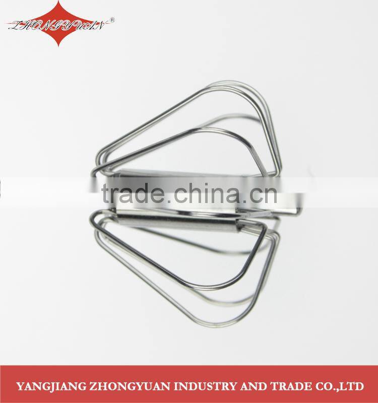 Stainless steel rotary self-mixer round head miracle whisk, hand push, 14-inch