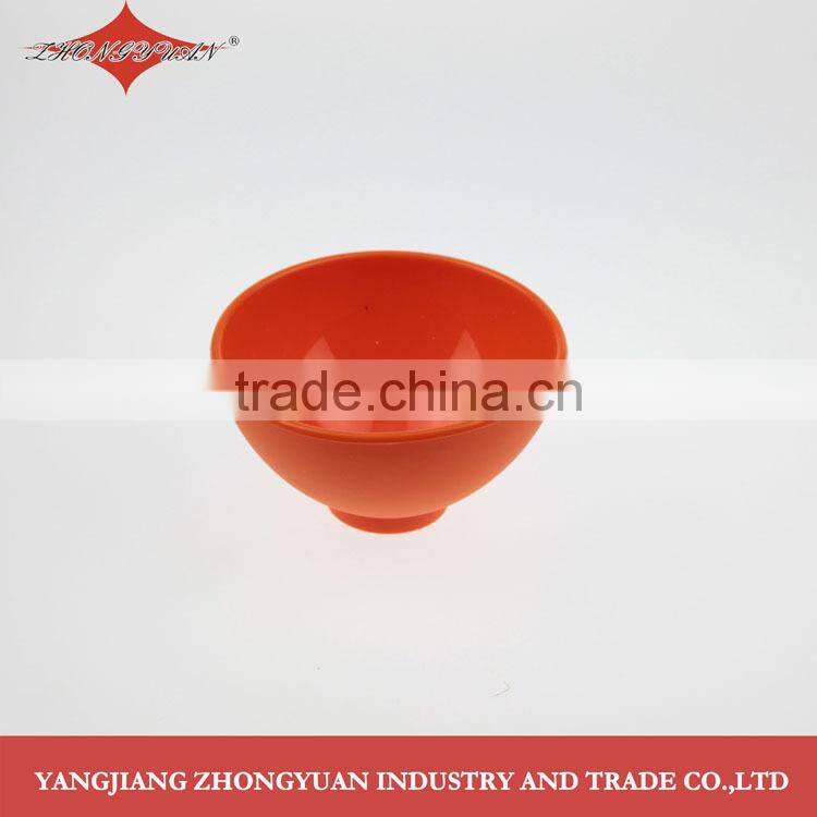 Flexible silicone bowl and silicone chopsticks