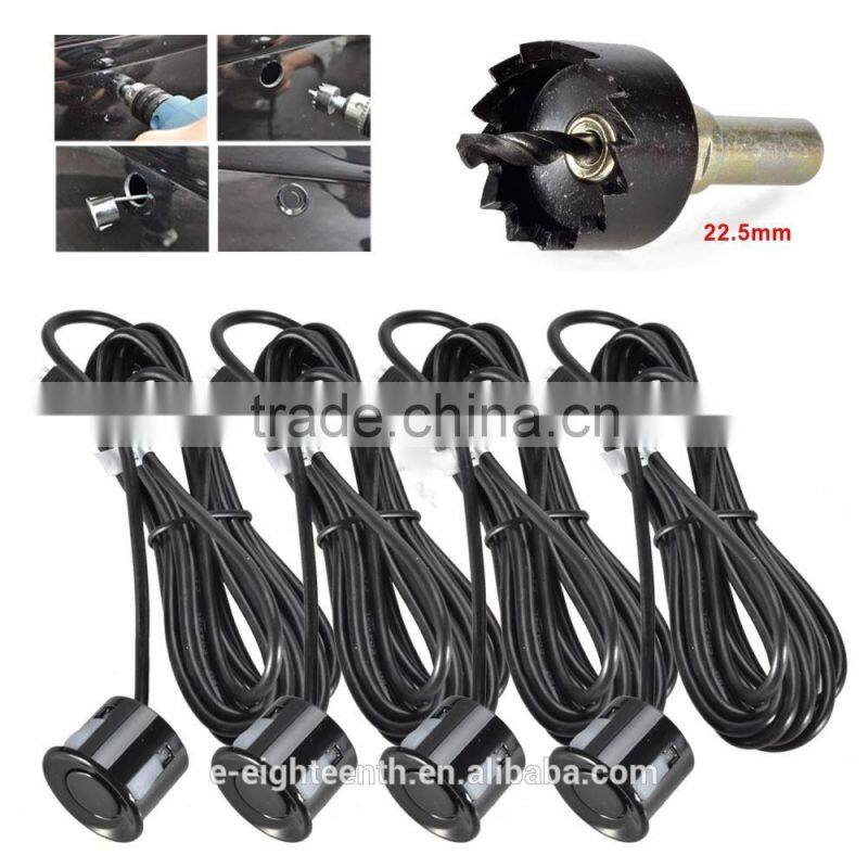 2016 4.3" LCD 4 Parking Sensors Camera Car Rearview Mirror Reverse Radar System