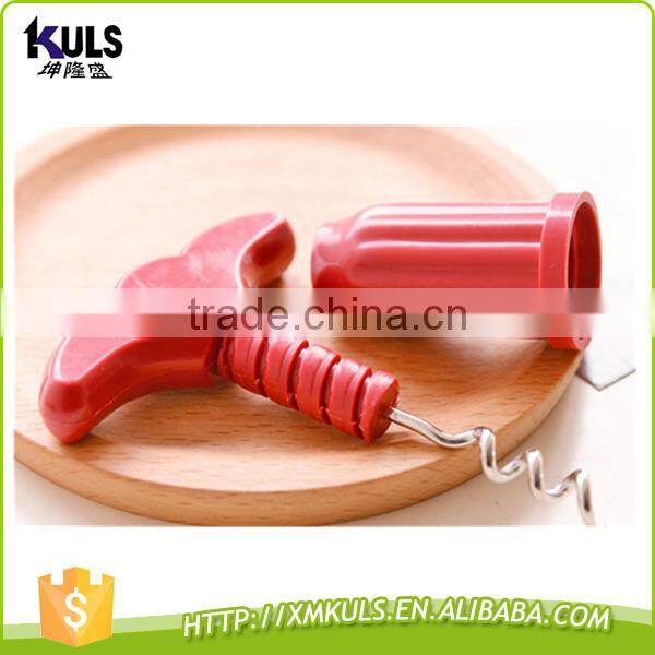 Red wine opener plastic bottle opener