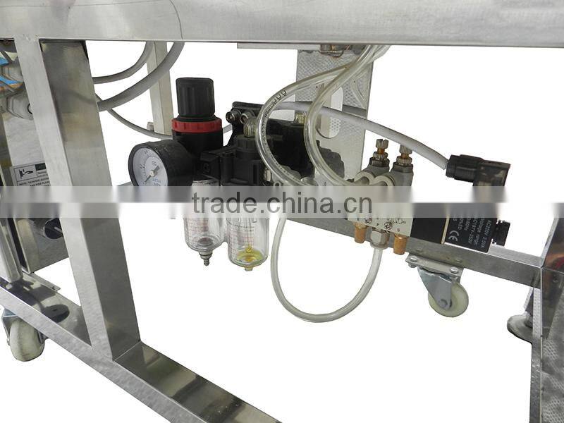 belt conveyor plastic metal detector separator machine
