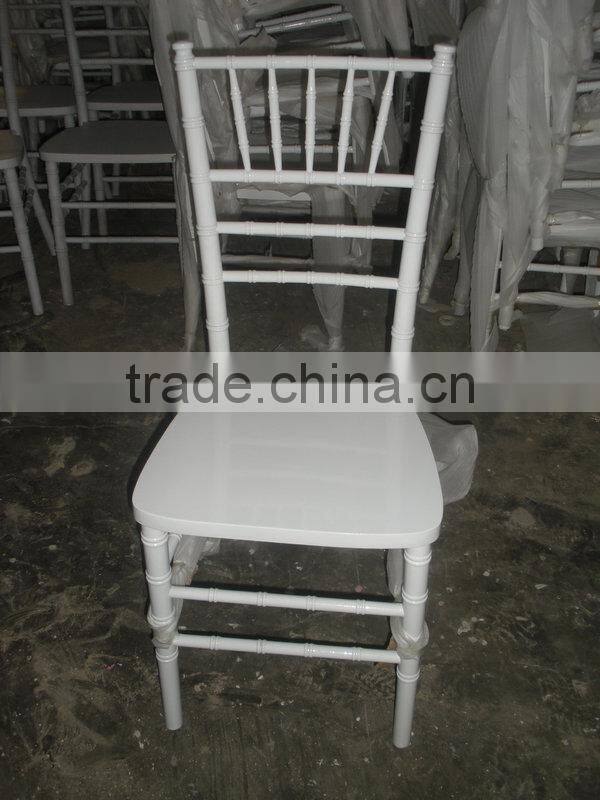 white chiavari chair wooden tiffany chair banquet chair with cushion