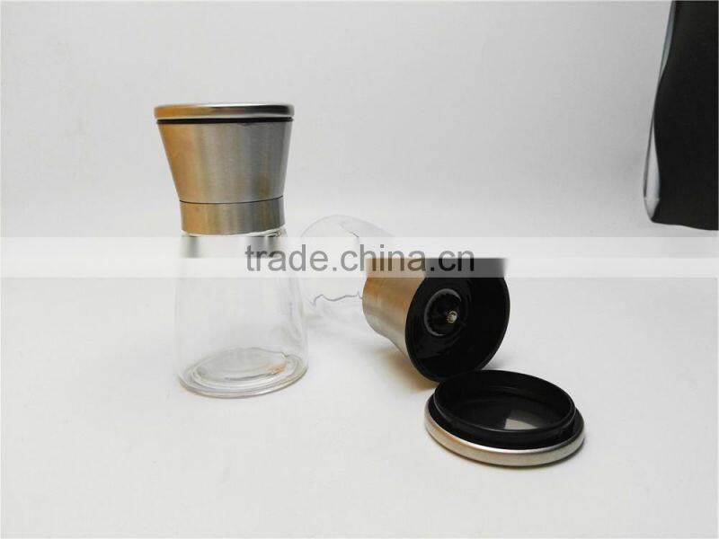 Amazon top selling 18/8 Stainless Steel salt and pepper grinder set