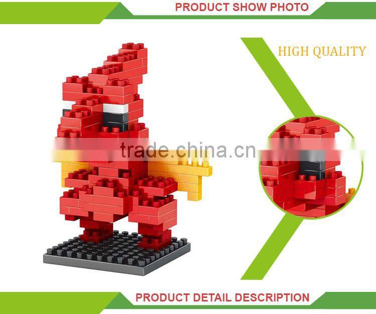 Most popular diy animal children's play toy deformed 3d building blocks