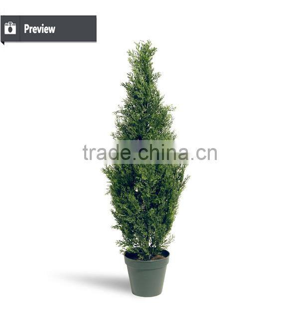 Chinese synthetic topiary boxwood grass tree for Christmas garden decoration