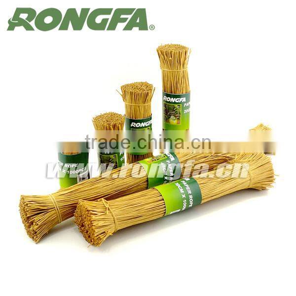 Garden biodegradable binding paper rope
