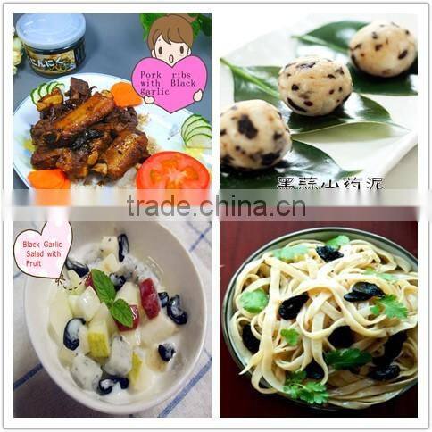 the Chinese Antioxidant health food, Fermented Solo Black Garlic