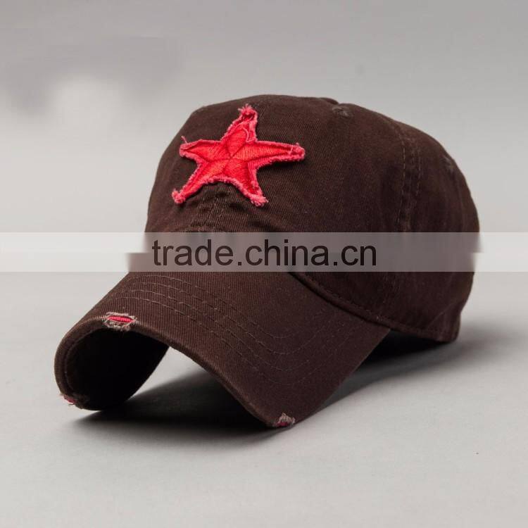 2017 custom 100% distressed baseball dad cap womens