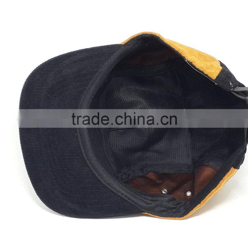 2016 design 5 panel blank cap wholesale / 5 panel hat sewing pattern