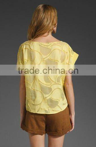 Nice!Hot Sell!12TT010 fashion lady top 2012,High quality,Competitive price!