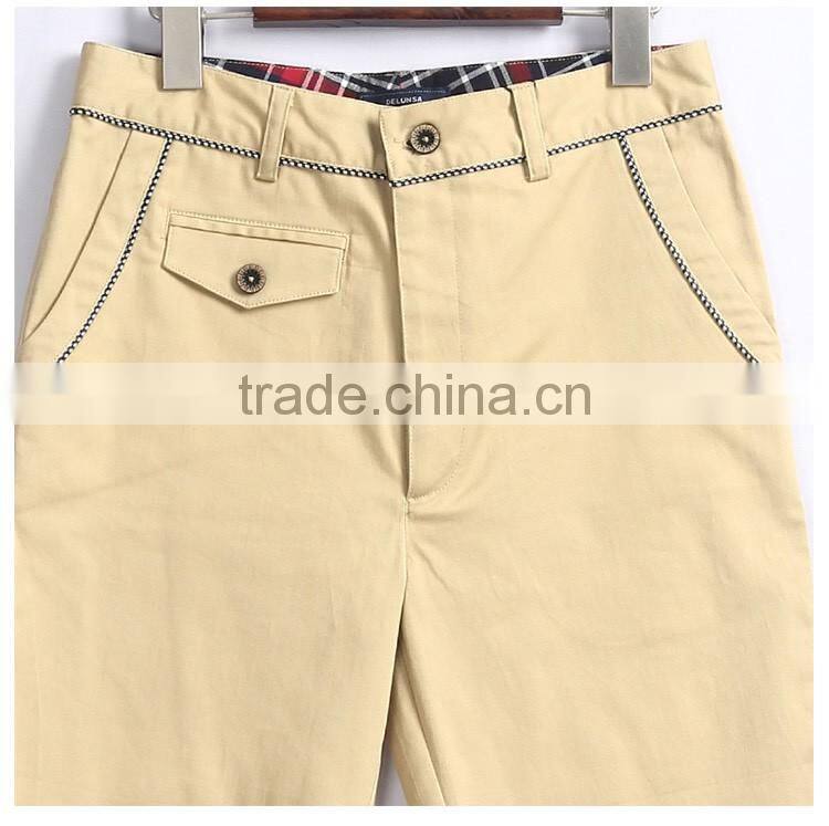 OEM Classic Design Short Khaki School Pants