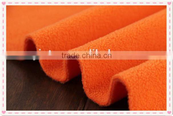 Hot sale 100% polyester fabric polar fleece for coats,tricot fabric polar fleece