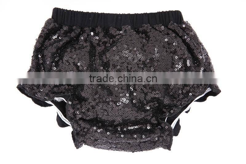2017 Wholesale baby clothing baby bloomers girl sequin bloomers for kids baby fashion shorts