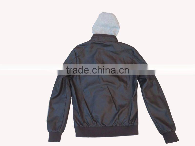 2016 Top fashion Italian jacket mens leather blazer