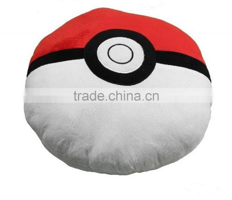 2016 custom wholesale pokemon go plush pillow